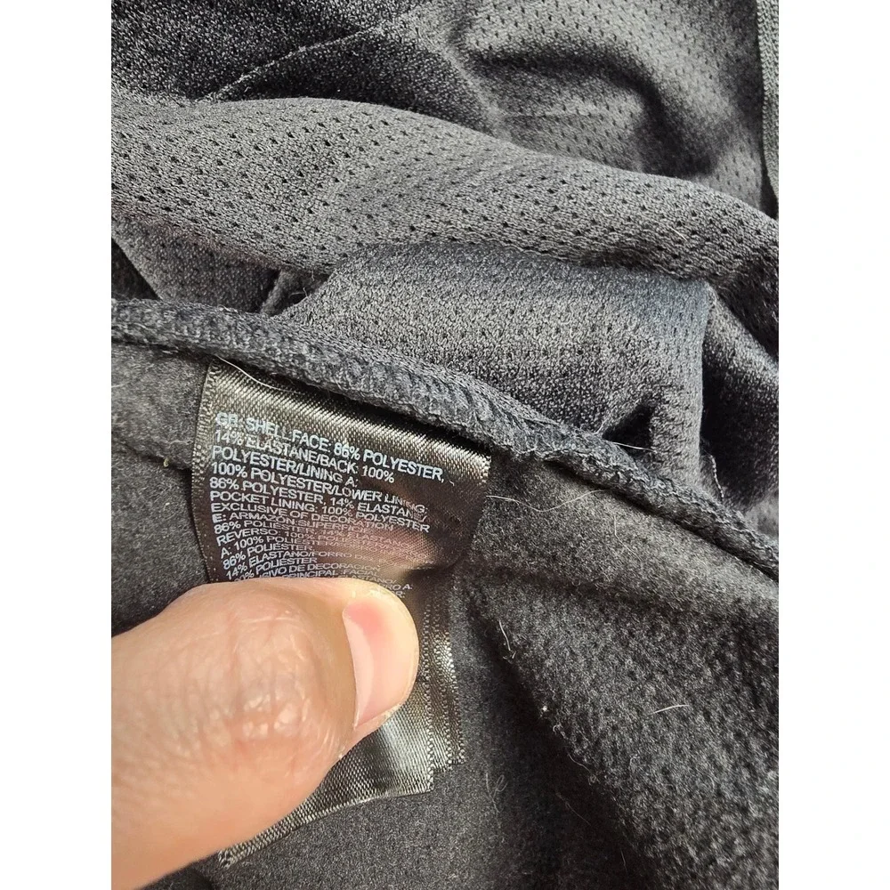The North Face WindWall Softshell Jacket Mens Medium Black Full Zip Outdoor